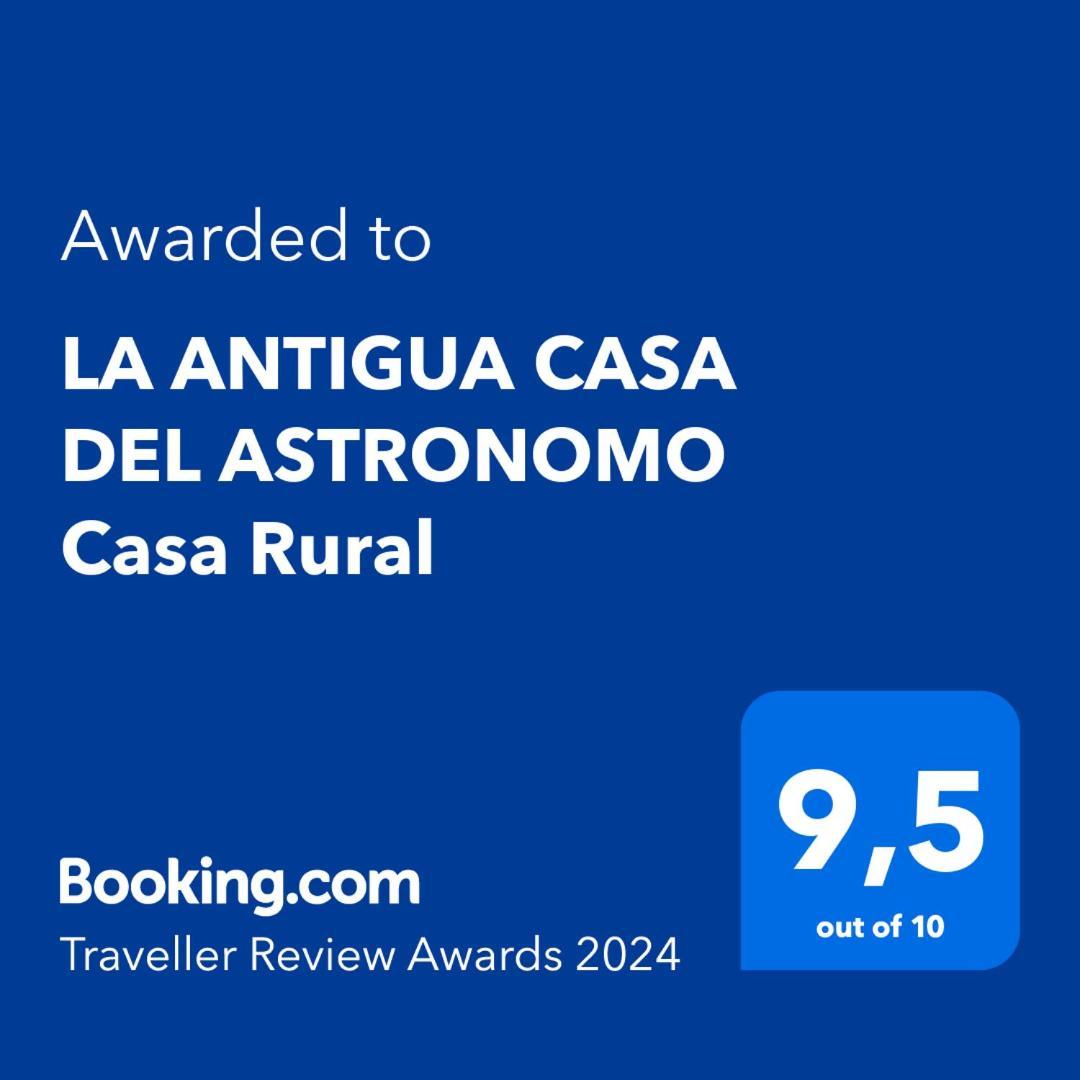 La Antigua Casa Del Astronomo Casa Rural Ricote Екстериор снимка